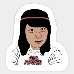 inspired grl pwr Sticker